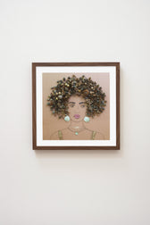 Sister Golden | "Jade" Flower Print