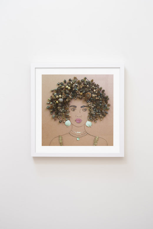 Sister Golden | "Jade" Flower Print