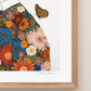 "Just Breathe" Flower Print