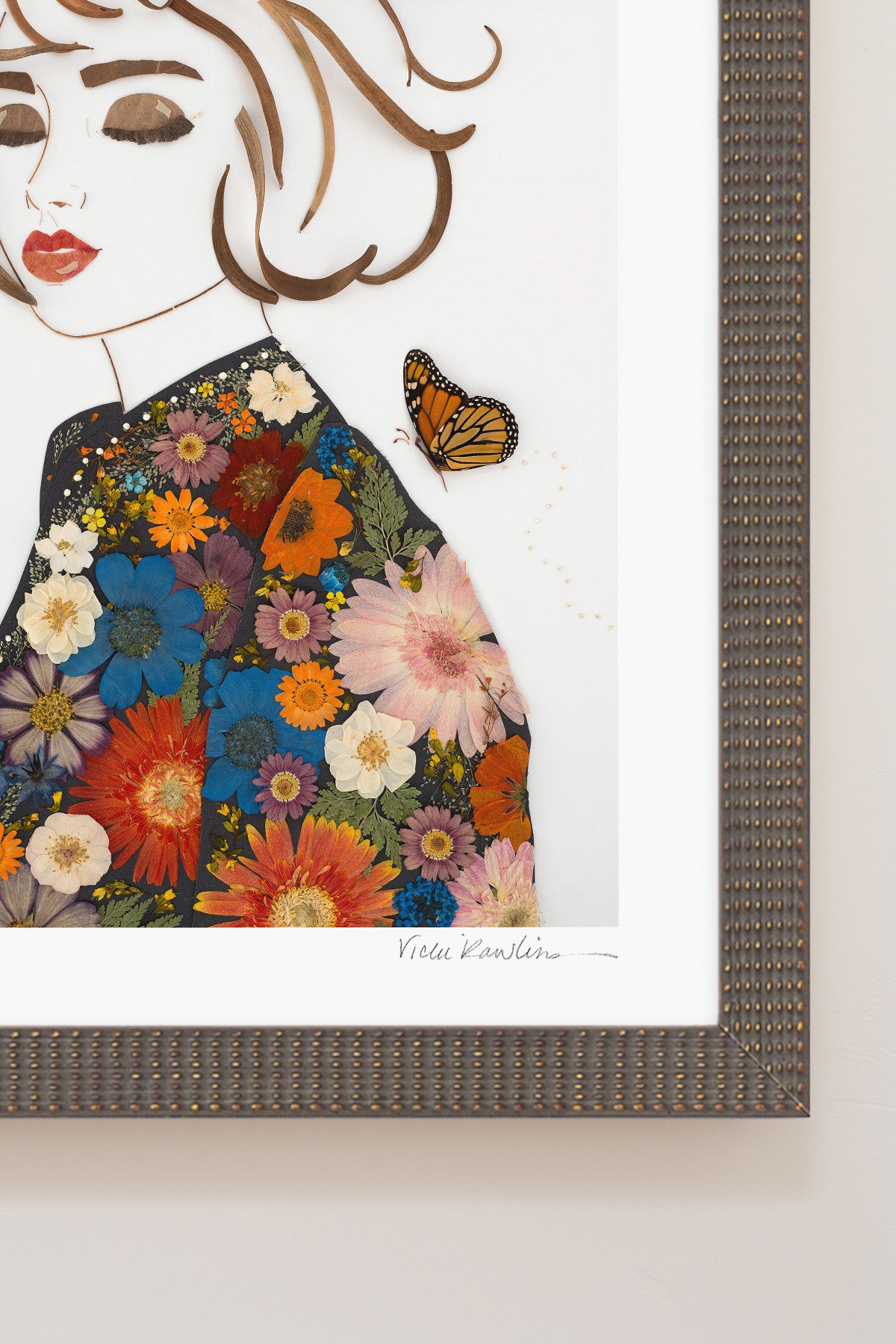 "Just Breathe" Flower Print