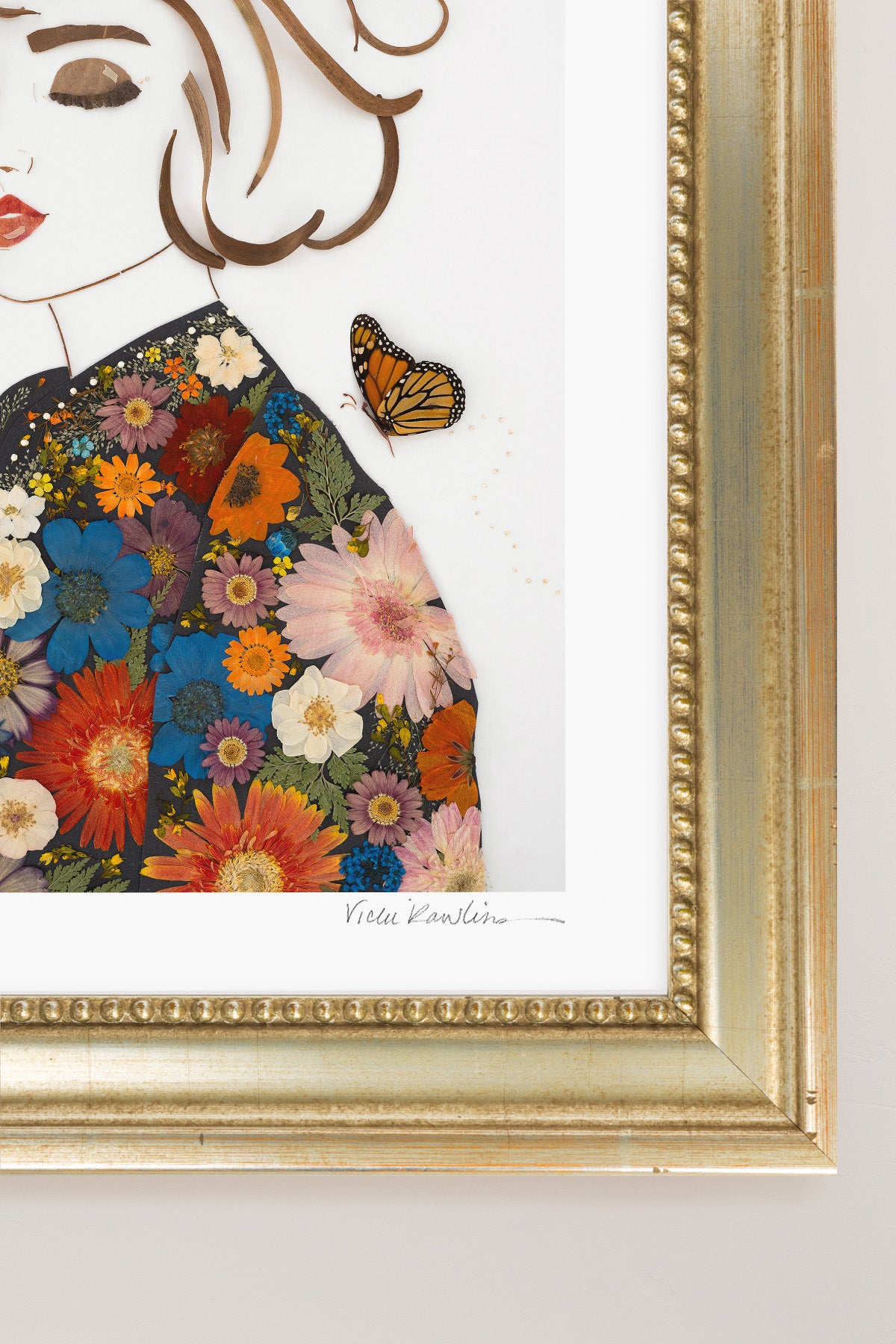 "Just Breathe" Flower Print