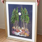 "Oh, Deer!" Flower Print