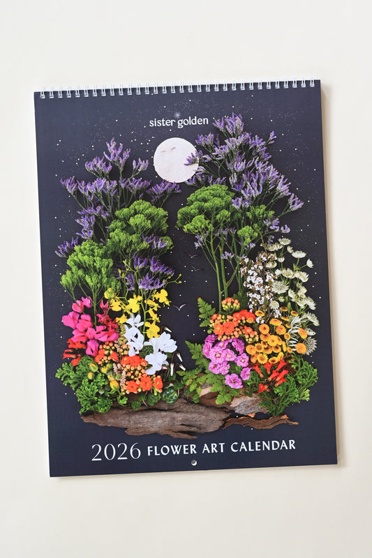 2026 Flower Art Calendar