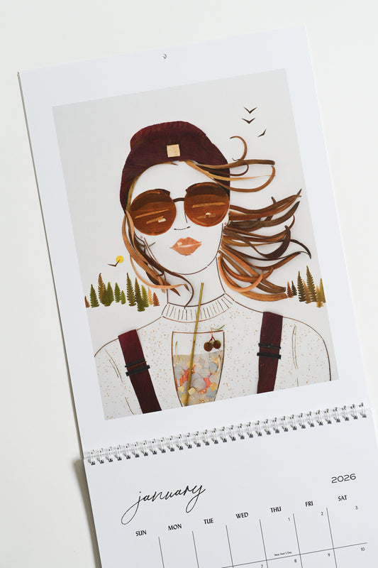 Preorder: 2026 Flower Art Calendar