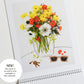 2026 Flower Art Calendar