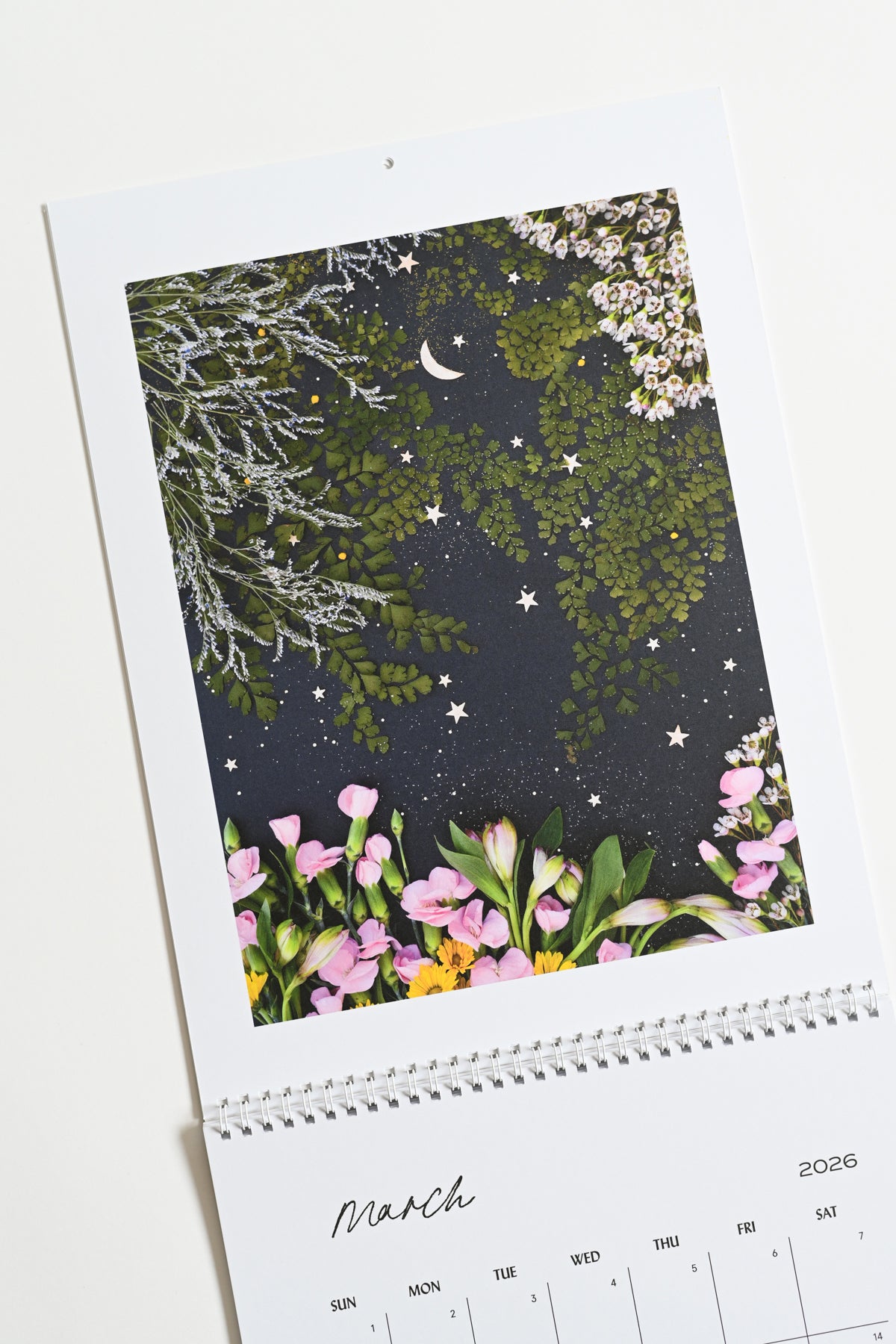 2026 Flower Art Calendar