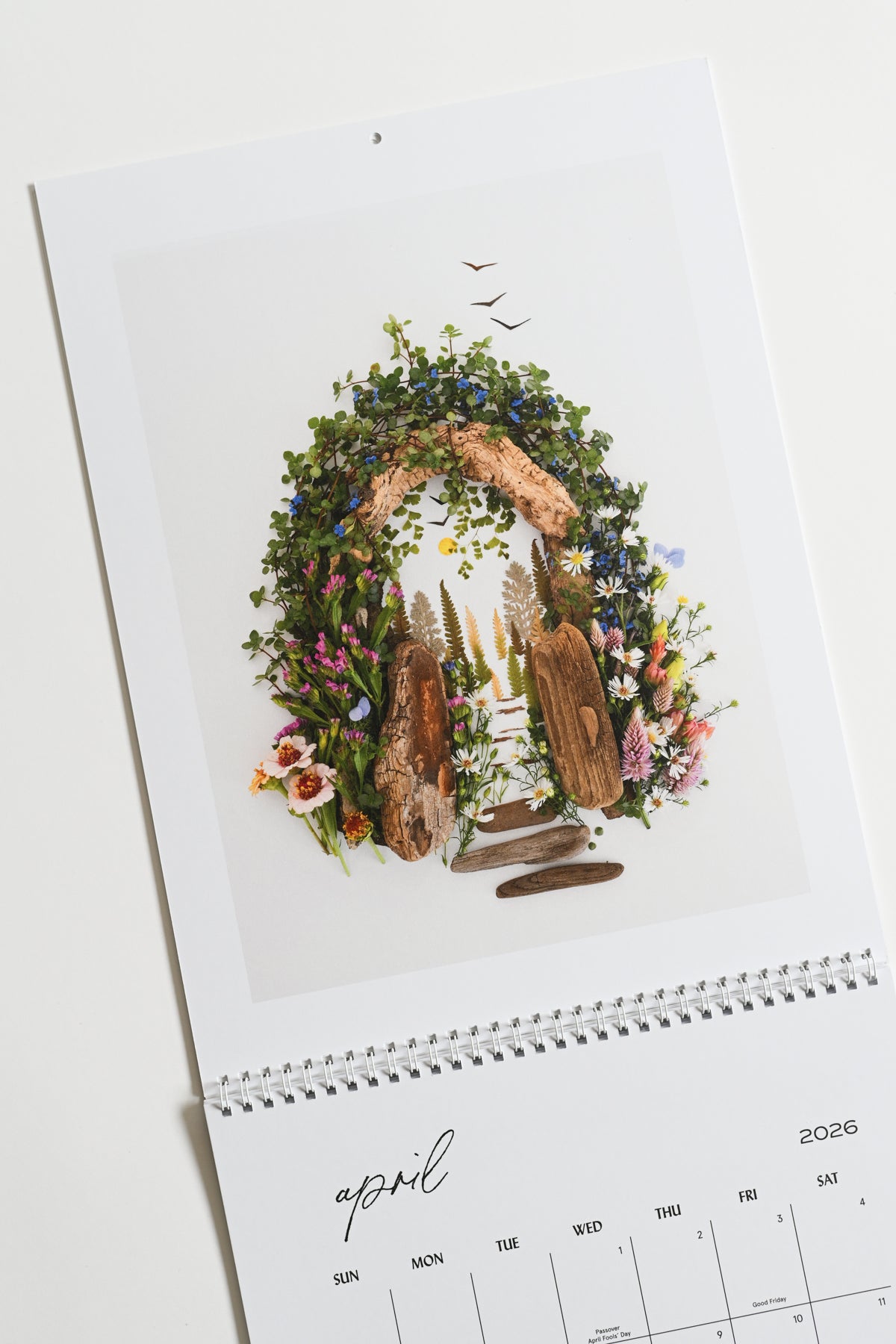 2026 Flower Art Calendar