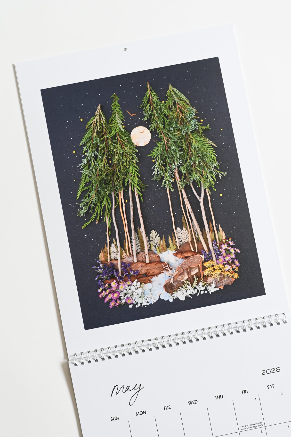 2026 Flower Art Calendar