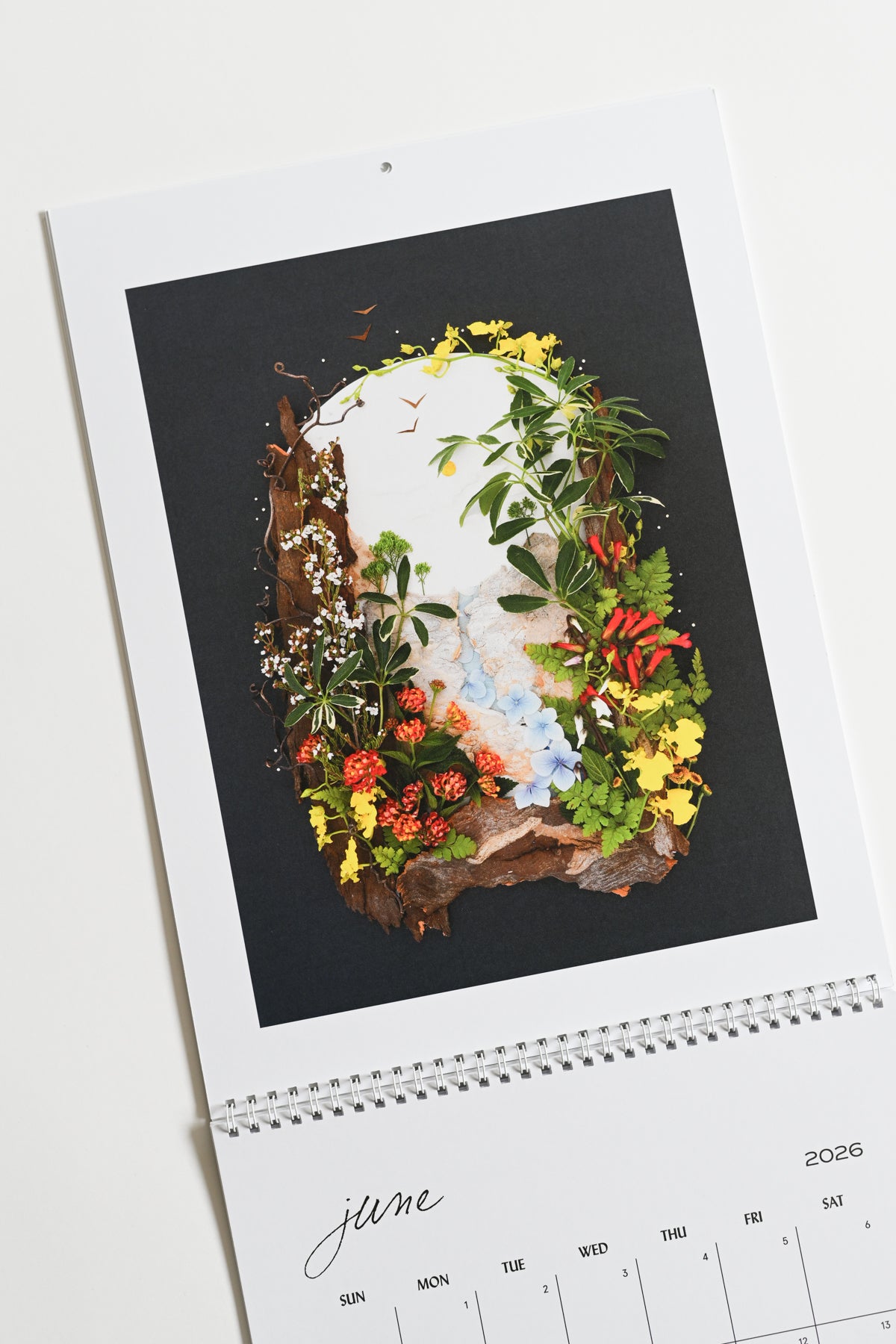 2026 Flower Art Calendar