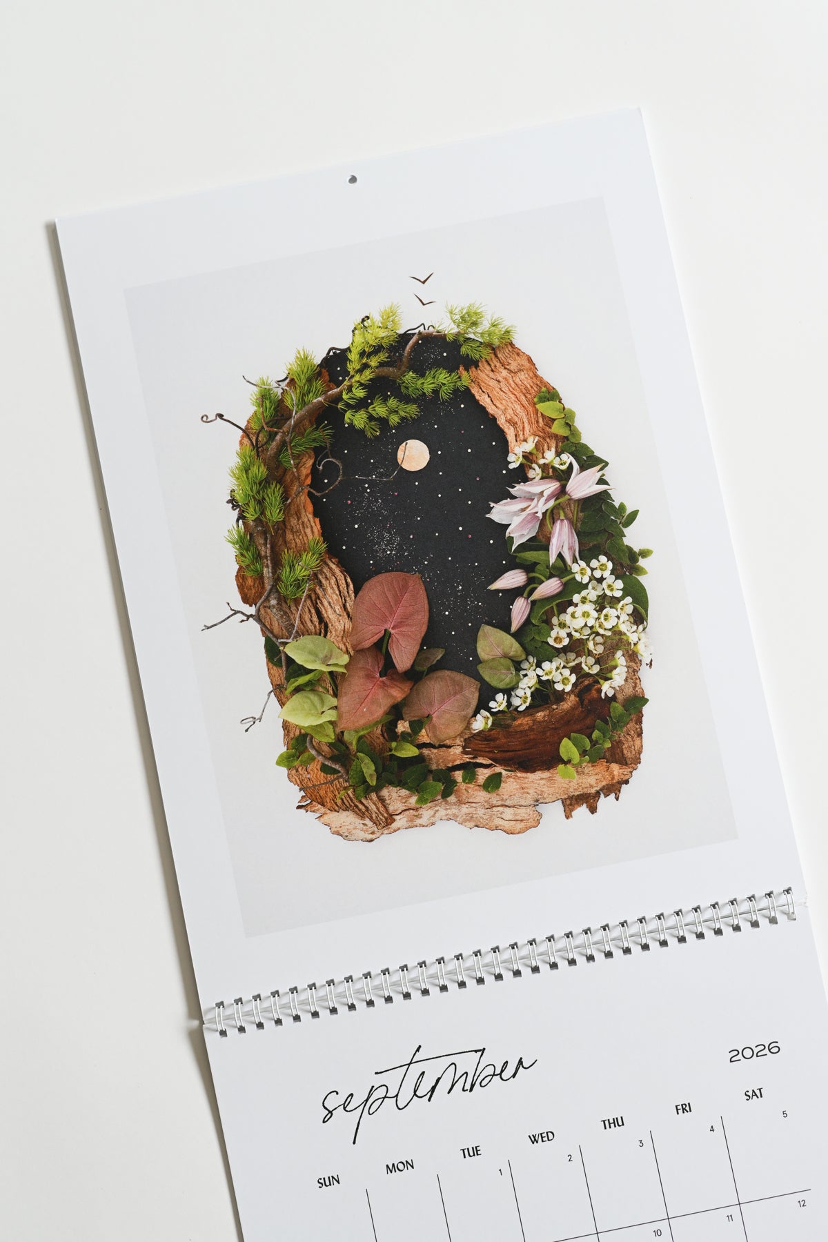 2026 Flower Art Calendar