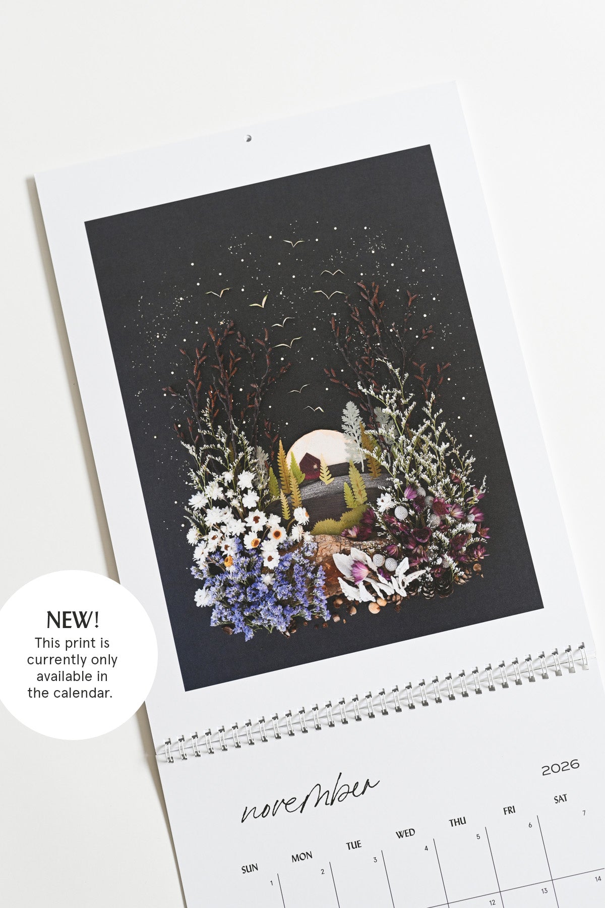 2026 Flower Art Calendar