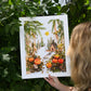 "Pumpkin Patch" Flower Print