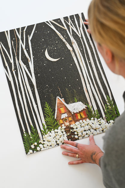 Jigsaw Puzzle: Home for the Holidays
