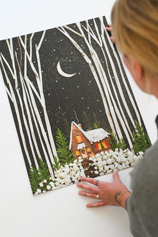 Jigsaw Puzzle: Home for the Holidays