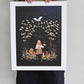 "Share Your Magic" Flower Print