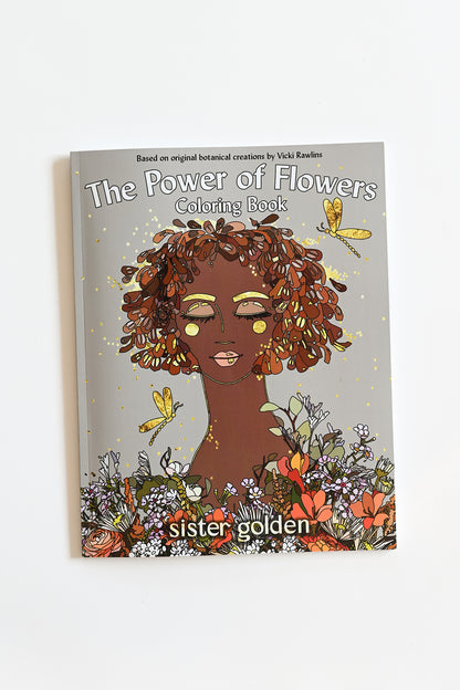 The Power of Flowers Coloring Book