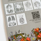 The Power of Flowers Coloring Book