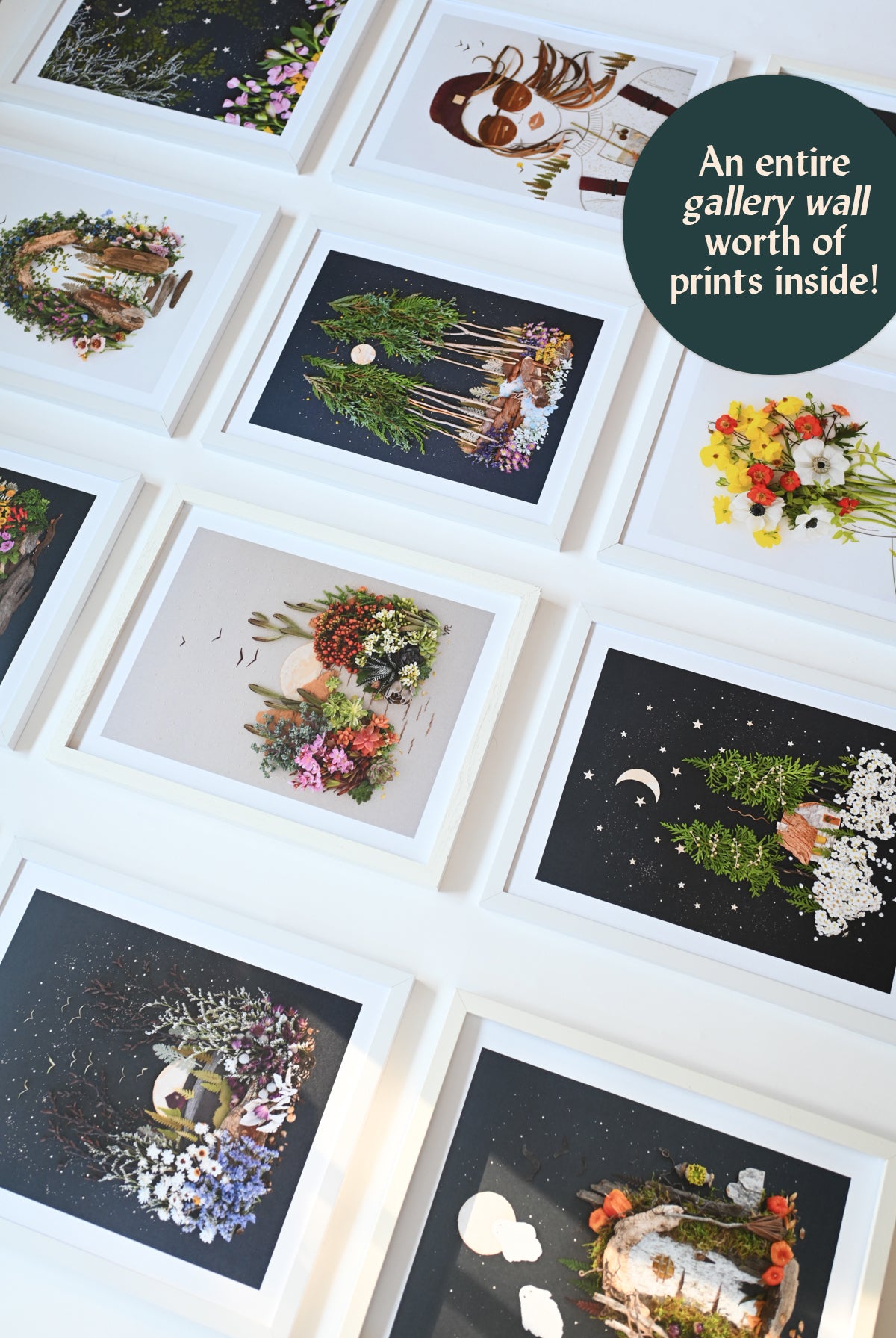 2026 Flower Art Calendar - Sister Golden