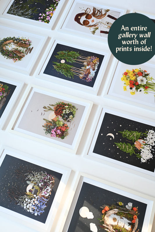 2026 Flower Art Calendar - Sister Golden