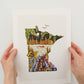 "Minnesota" Flower Print