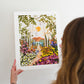 "Follow the Sun" Flower Print