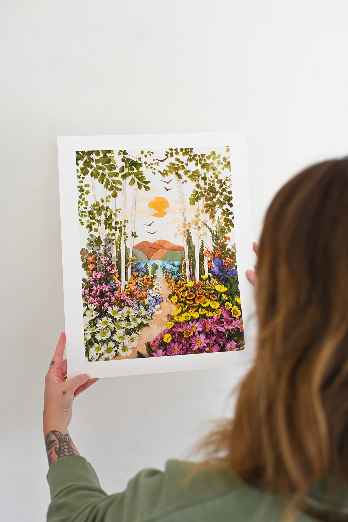 "Follow the Sun" Flower Print
