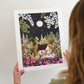 "Staycation" Flower Print