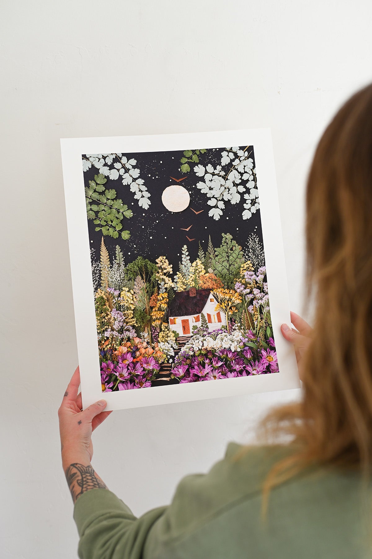 "Staycation" Flower Print