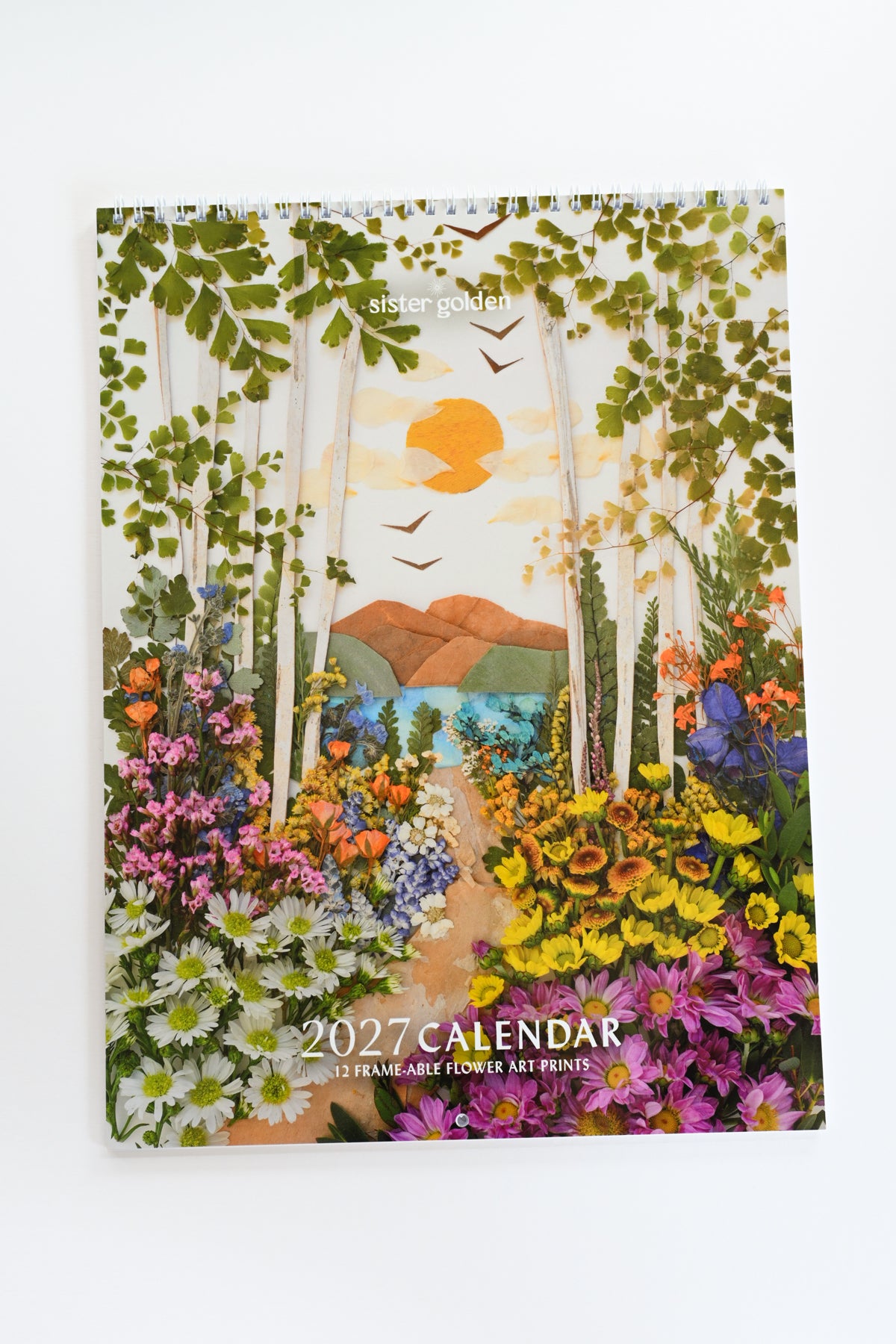 2027 Flower Art Calendar
