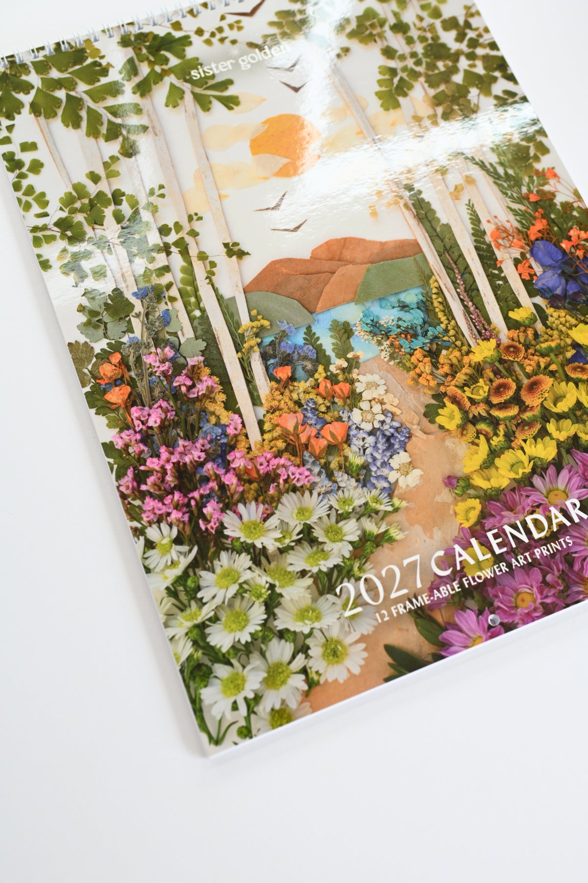 2027 Flower Art Calendar