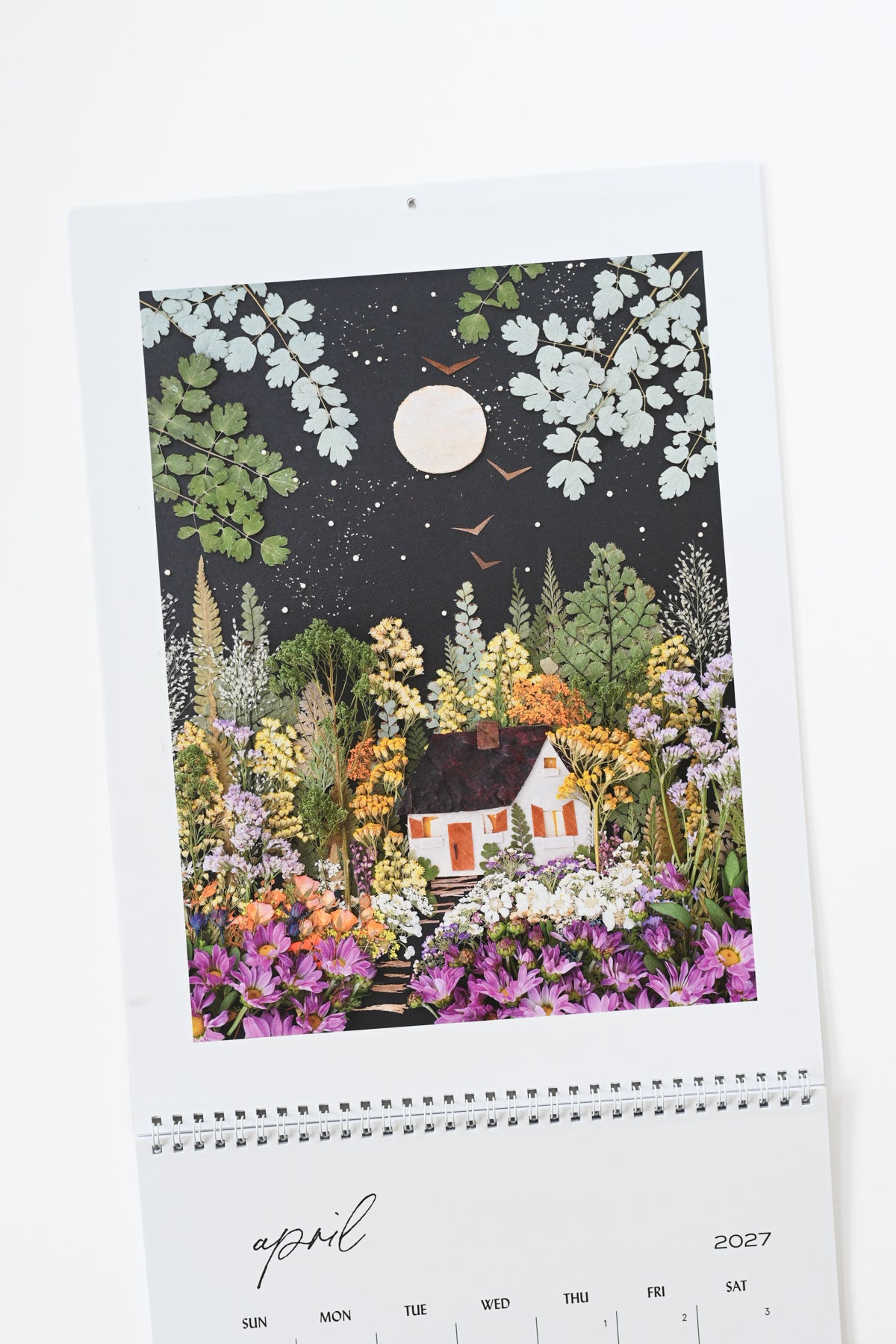 2027 Flower Art Calendar