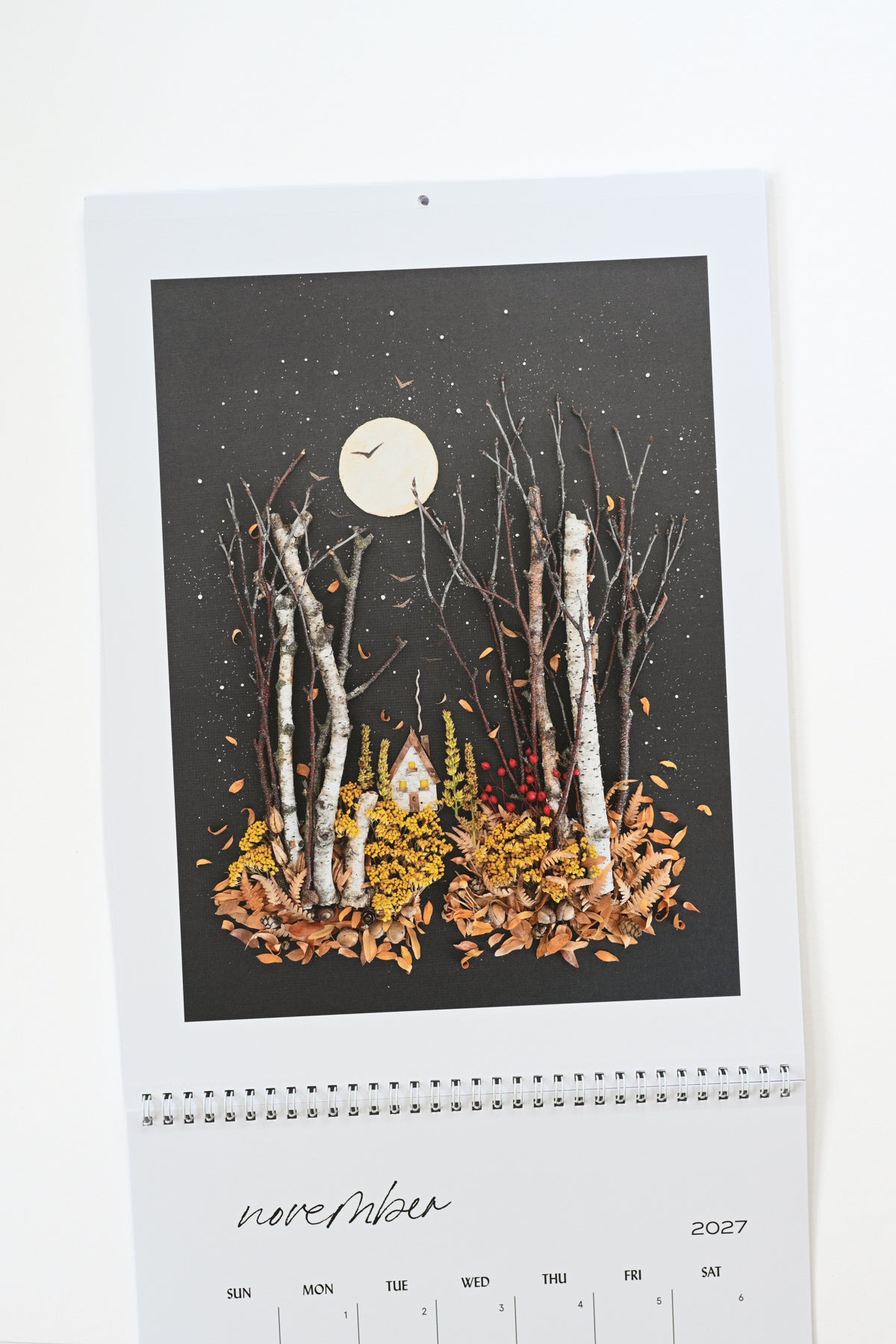 2027 Flower Art Calendar