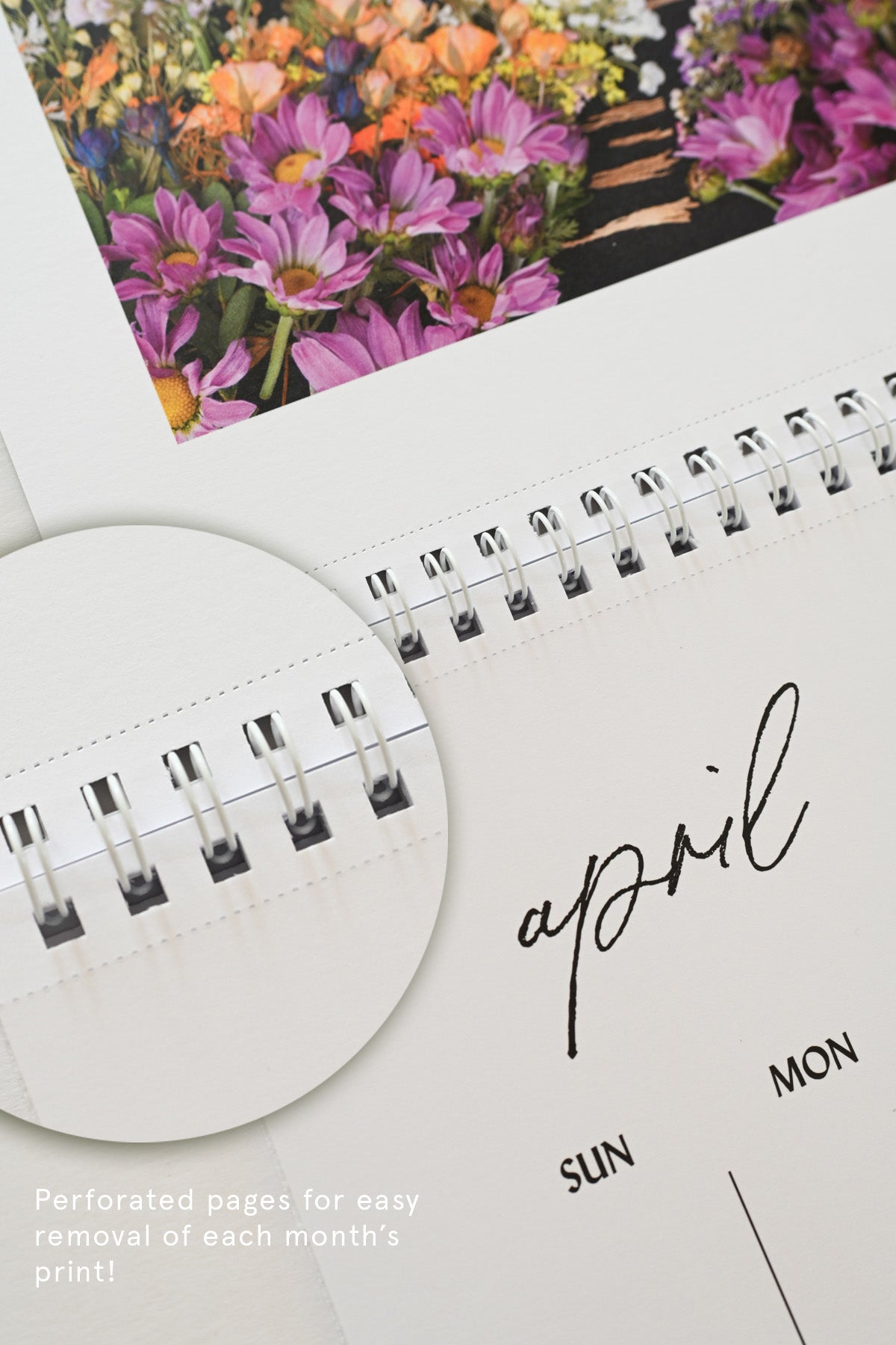 2027 Flower Art Calendar