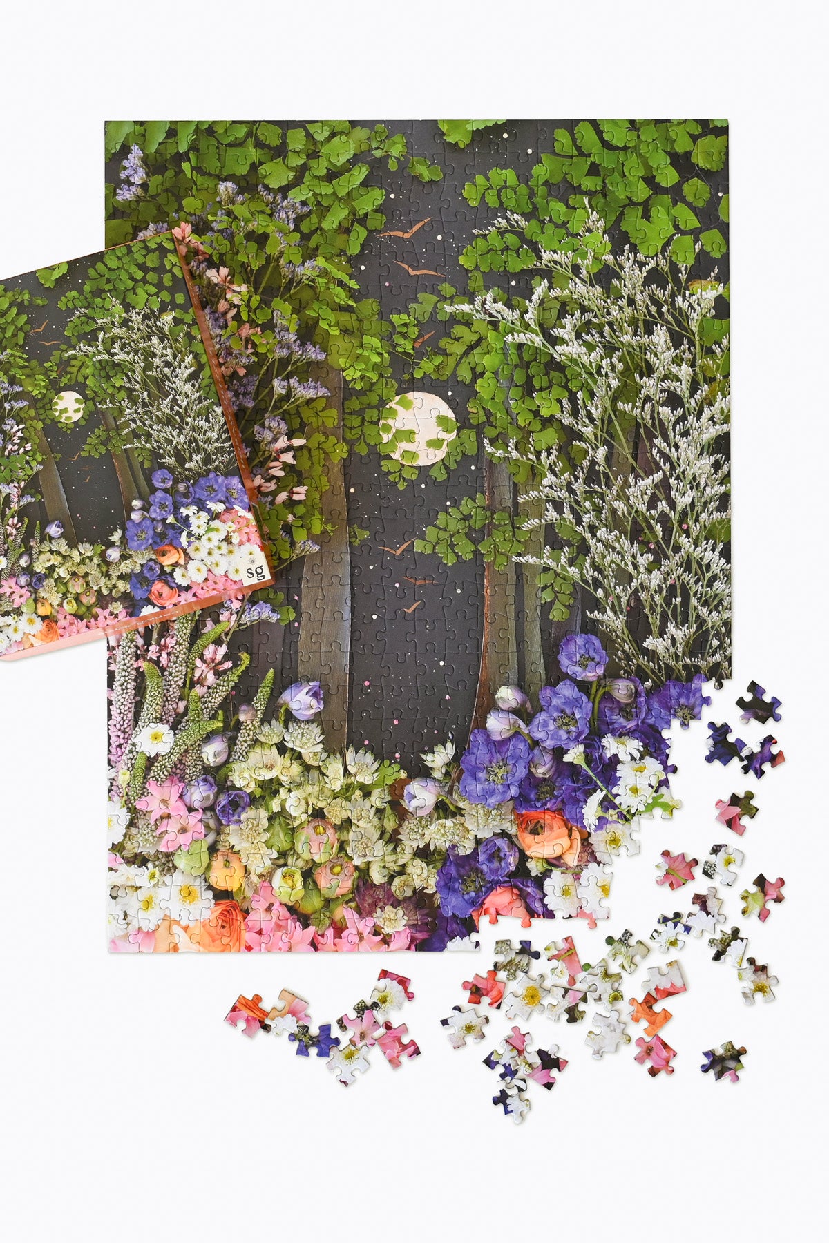 Jigsaw Puzzle: Flower Moon