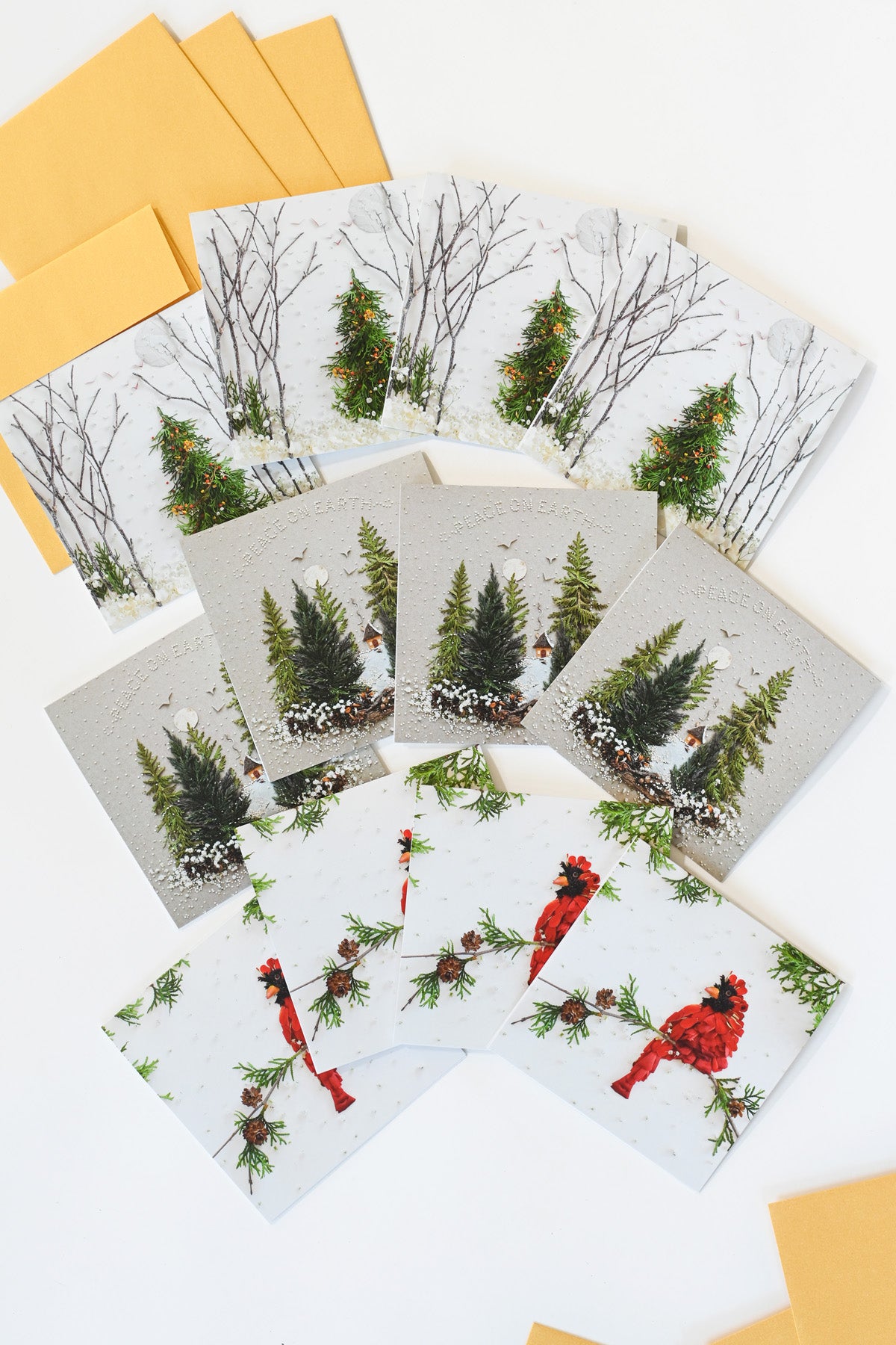 Holiday Card Square Set
