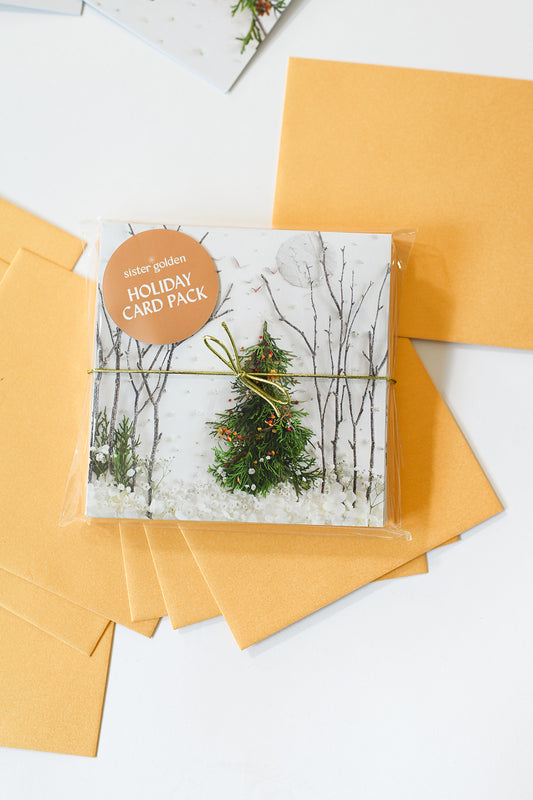 Holiday Card Square Set