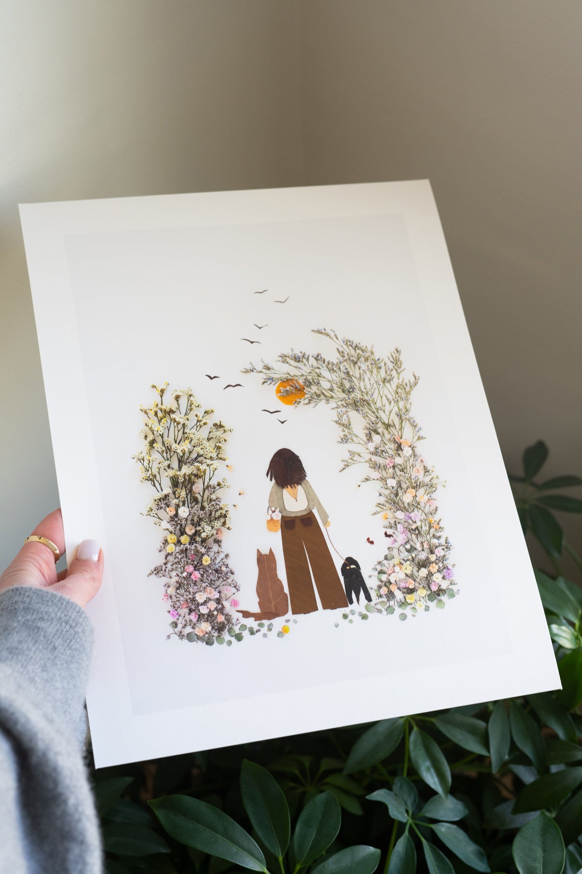 "Take a Walk" Flower Print