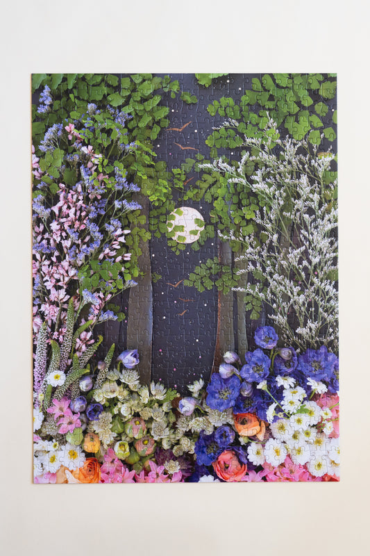 Jigsaw Puzzle: Flower Moon