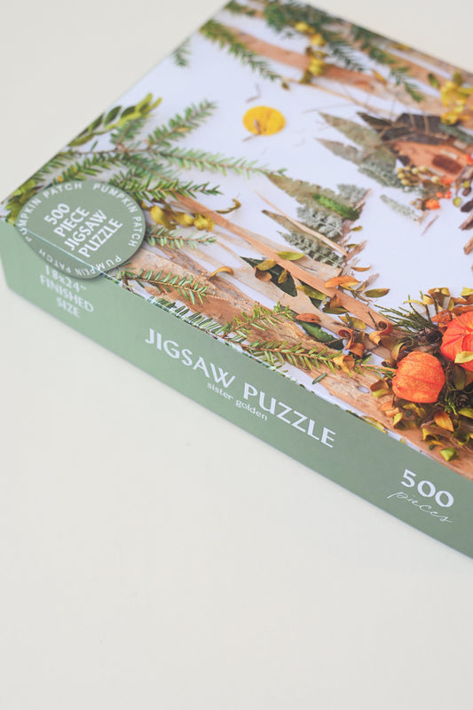 Jigsaw Puzzle: Pumpkin Patch