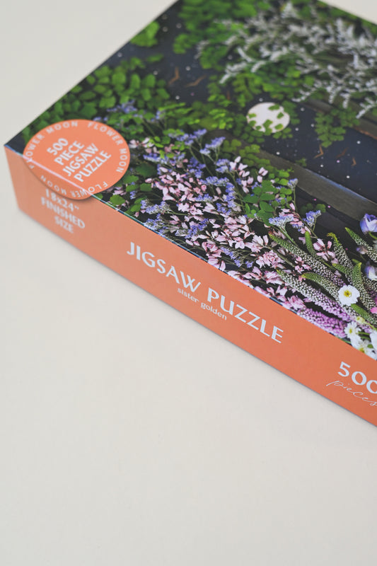 Jigsaw Puzzle: Flower Moon