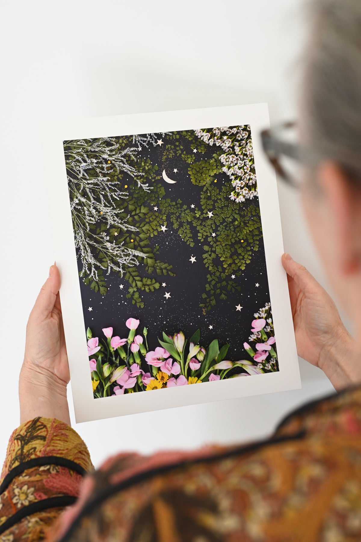 "Upon a Star" Flower Print