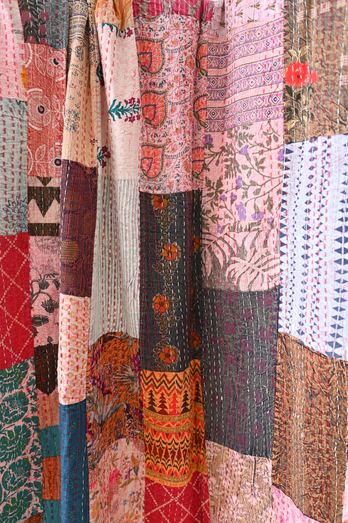 Large kantha online quilt