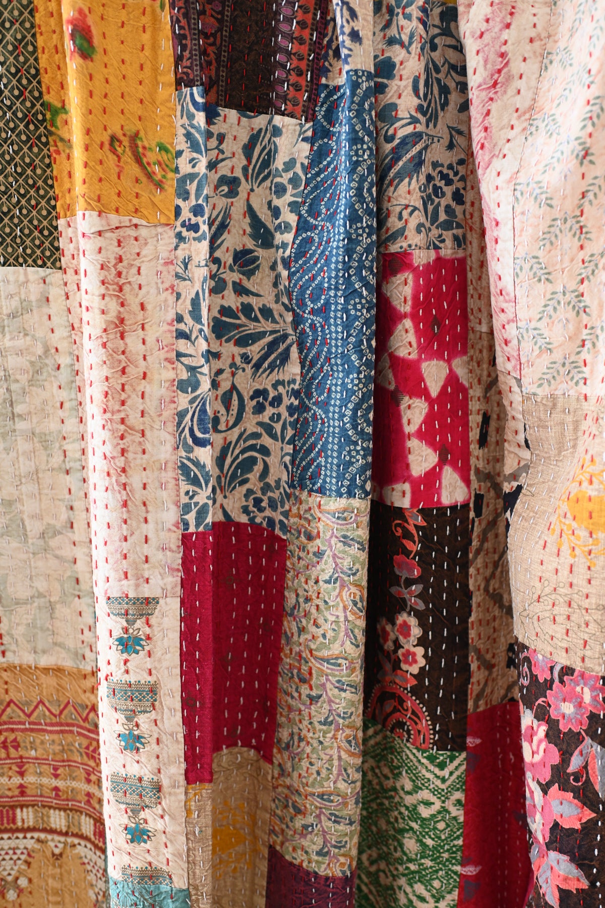 Patchwork Kantha Quilt X