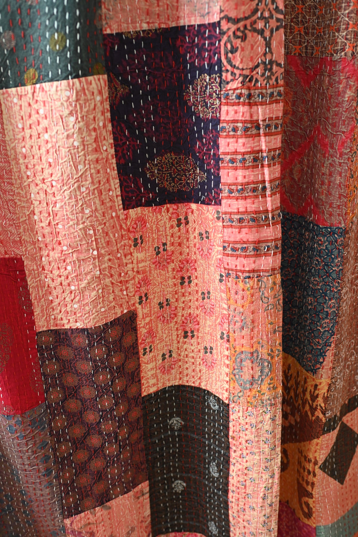 Patchwork Kantha Quilt XXVII