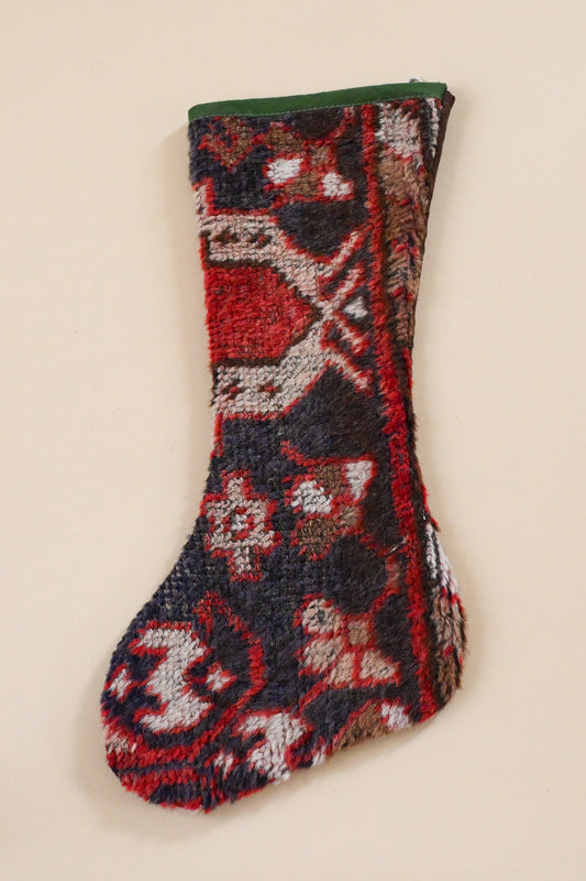 Vintage Rug Stocking XX