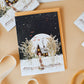 "December Moon" Greeting Card
