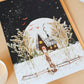 "December Moon" Greeting Card