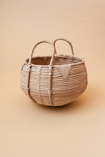 Woven Cane Basket