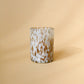 Confetti Glass Cylinder Candle