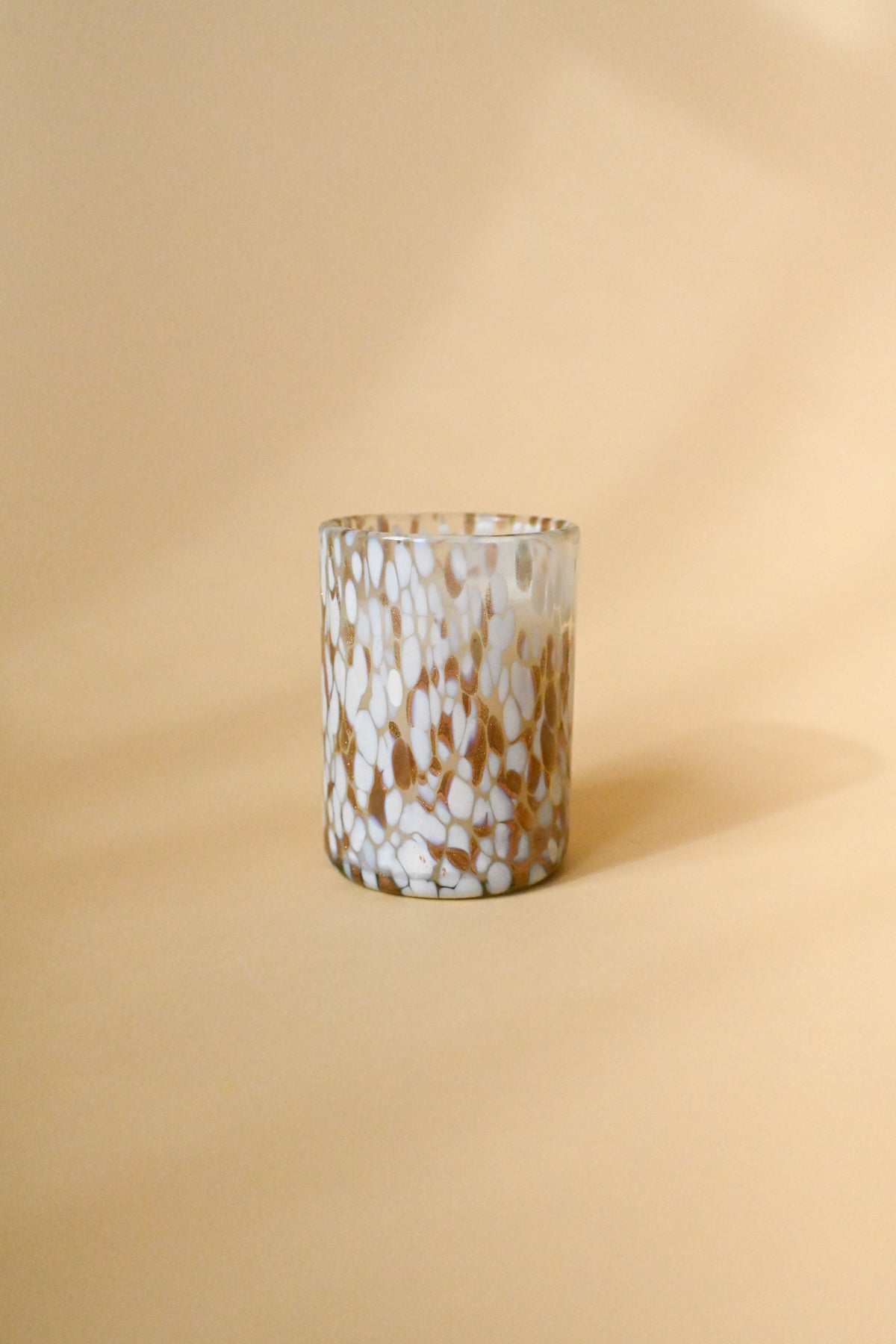 Confetti Glass Cylinder Candle